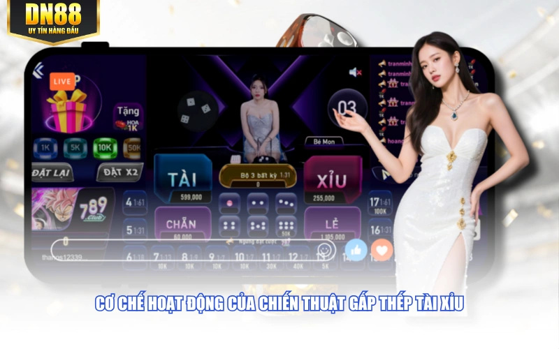 Cơ chế hoạt động của chiến thuật gấp thếp Tài Xỉu