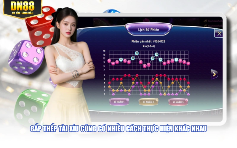 Gấp thếp tài xỉu cũng có nhiều cách thực hiện khác nhau