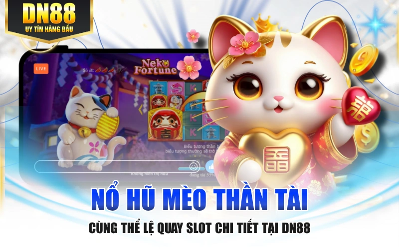 Nổ Hũ Mèo Thần Tài Cùng Thể Lệ Quay Slot Chi Tiết Tại DN88
